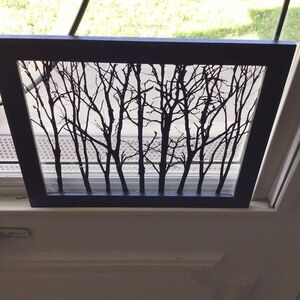 Black Tree Silhouette Wall Art
